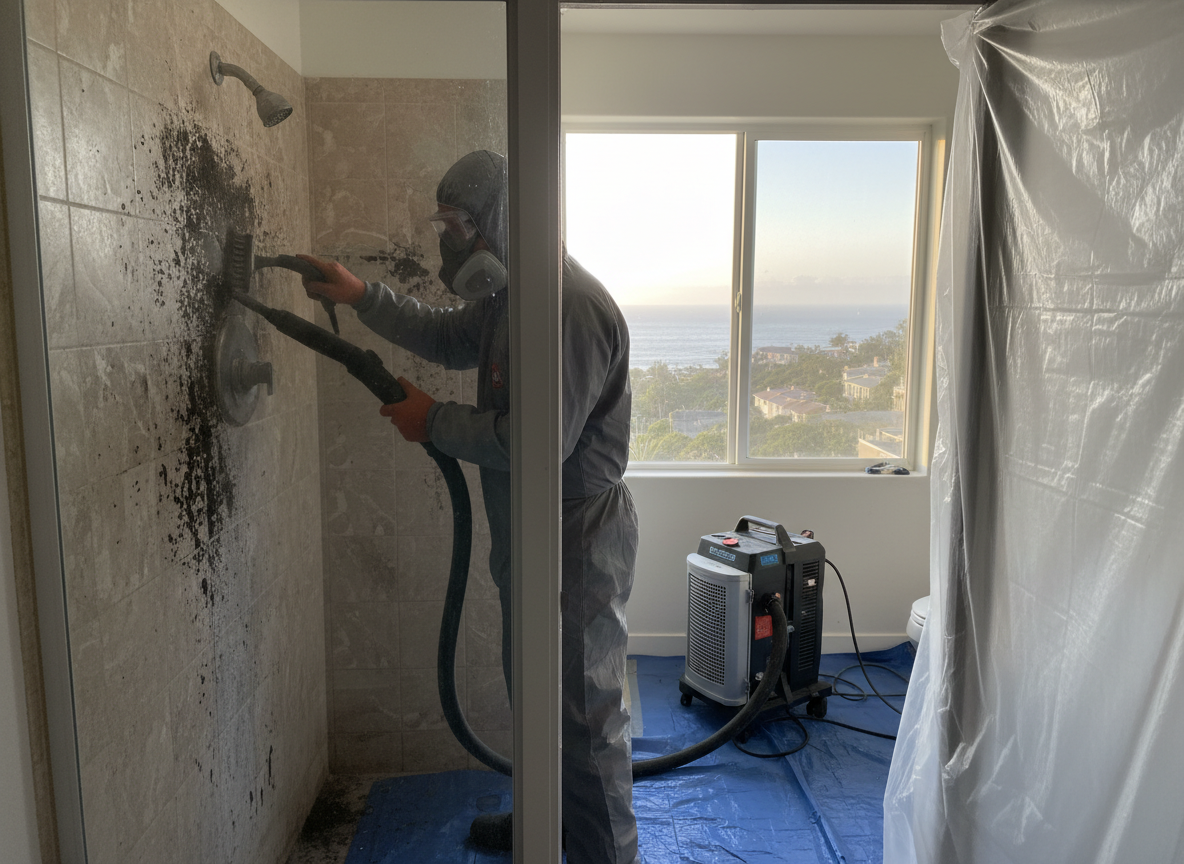 bathroom mold removal service in Rancho Palos Verdes