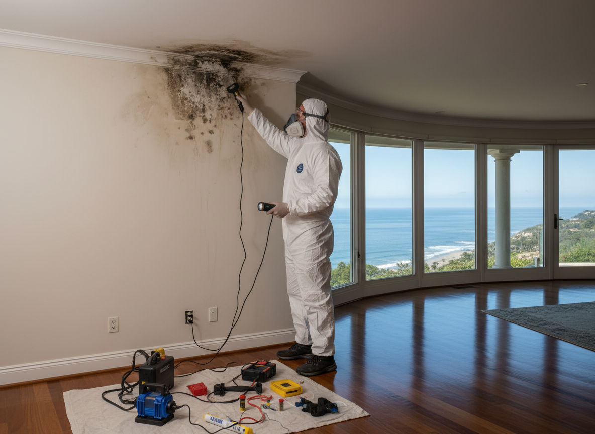 Home mold inspection in Rancho Palos Verdes