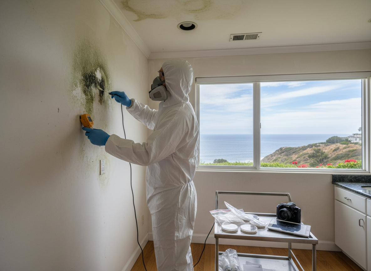 Mold testing near me in Rancho Palos Verdes