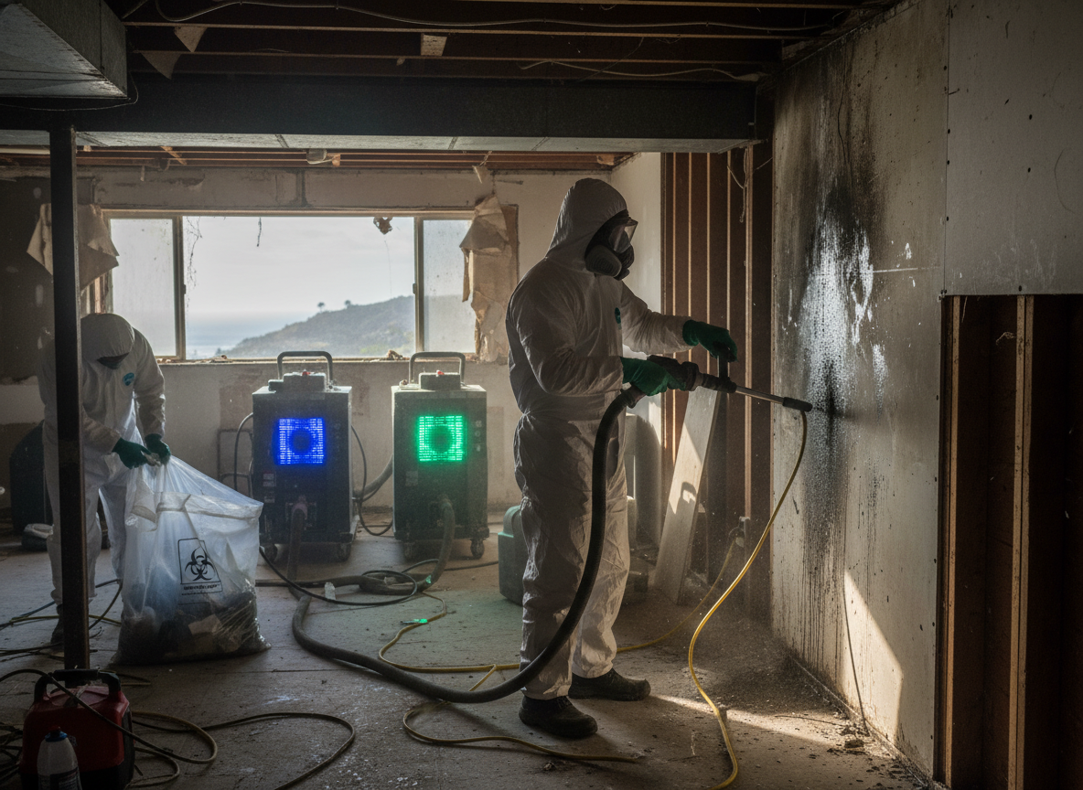 professional mold removal in Rancho Palos Verdes