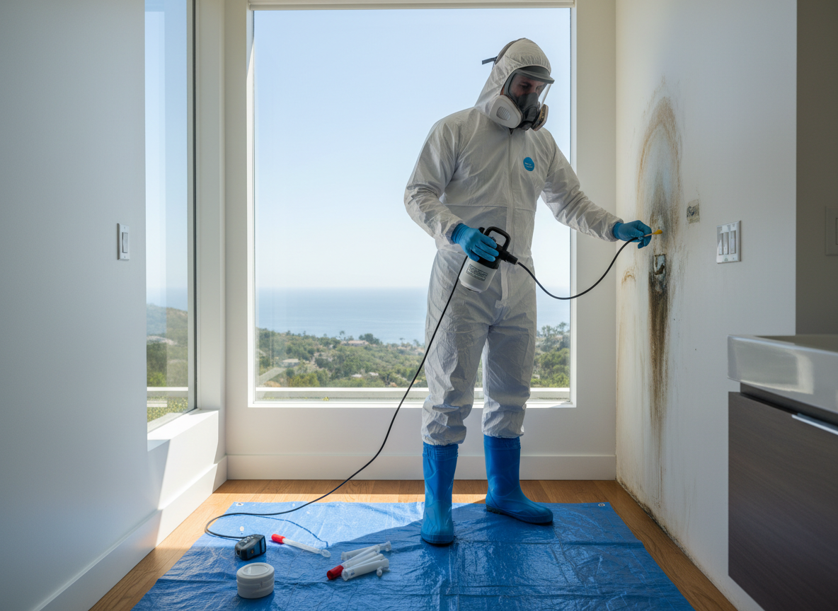 same day mold testing in Rancho Palos Verdes
